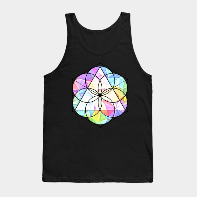 Dimensional Cube Tank Top by MokshaVisions